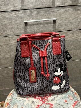 Bradford Exchange Disney Forever Mickey Mouse Bucket Shoulder Bag